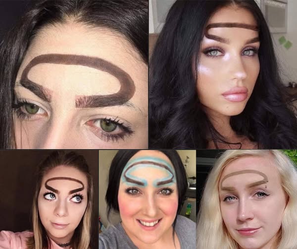 Halo Brows: The Playful and Loopy New Beauty Trend