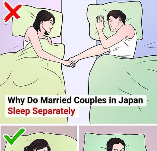 Why Many Married Couples in Japan Prefer Sleeping Separately