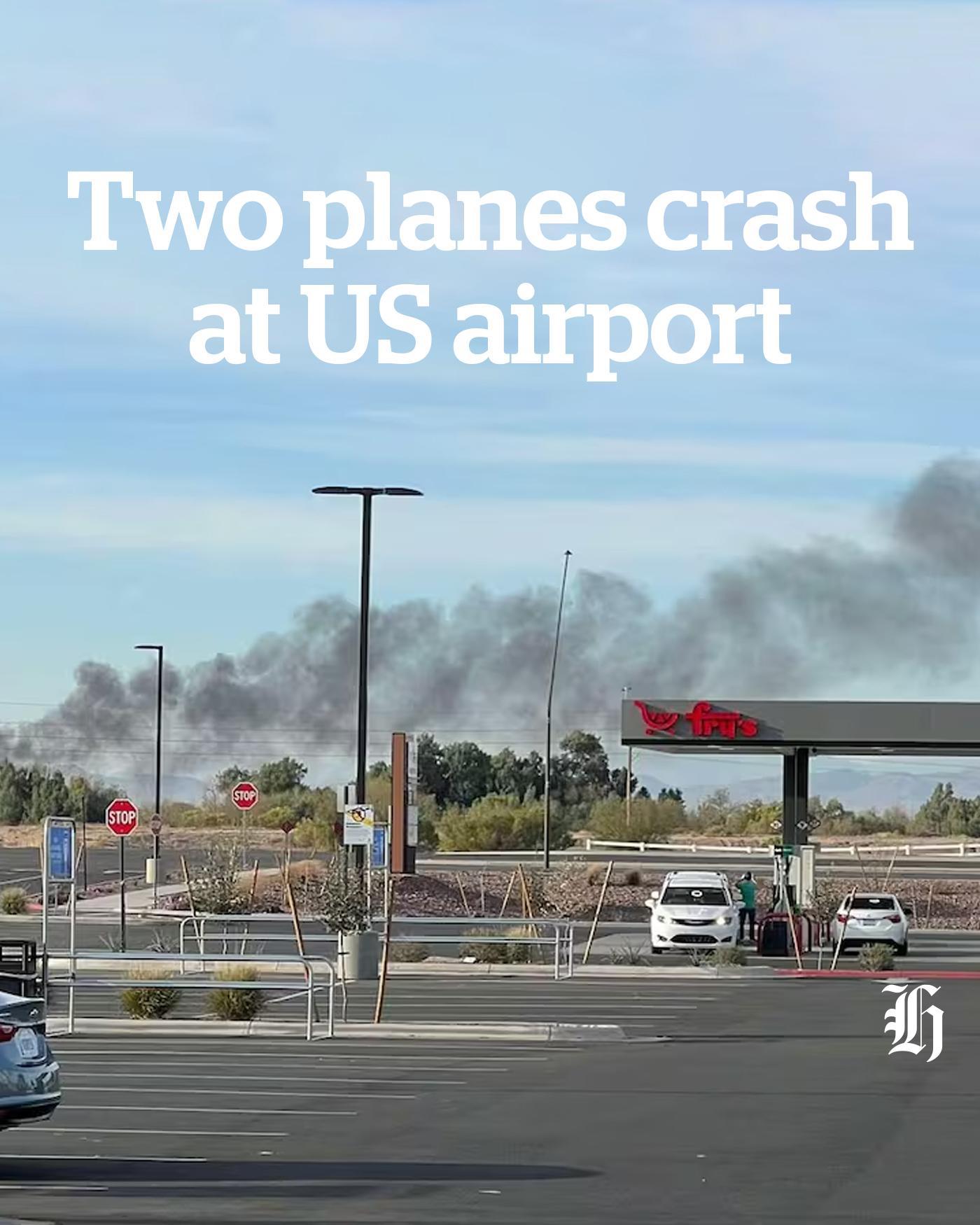 Arizona airport crash: At least one person dead after two planes collide