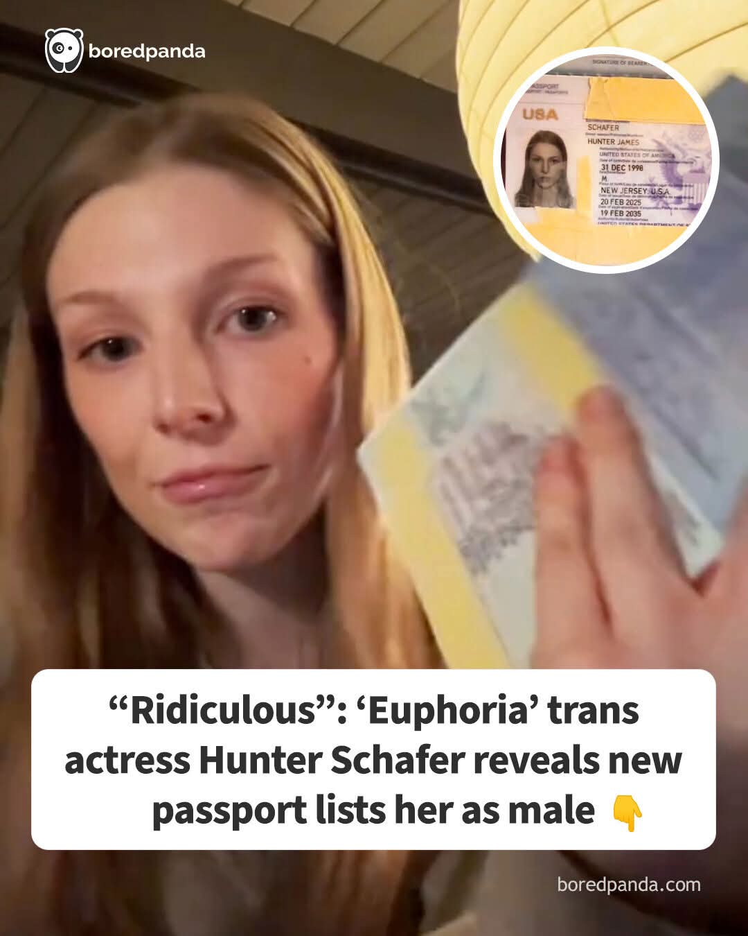 “So Much Ignorance”: Hunter Schafer’s Passport Labels Her As Male After Latest Policy Changes