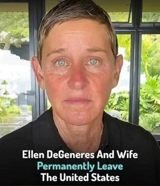 The truth behind Ellen DeGeNeres and Portia de Rossi’s Decision to Leave USA for a New Life Abroad