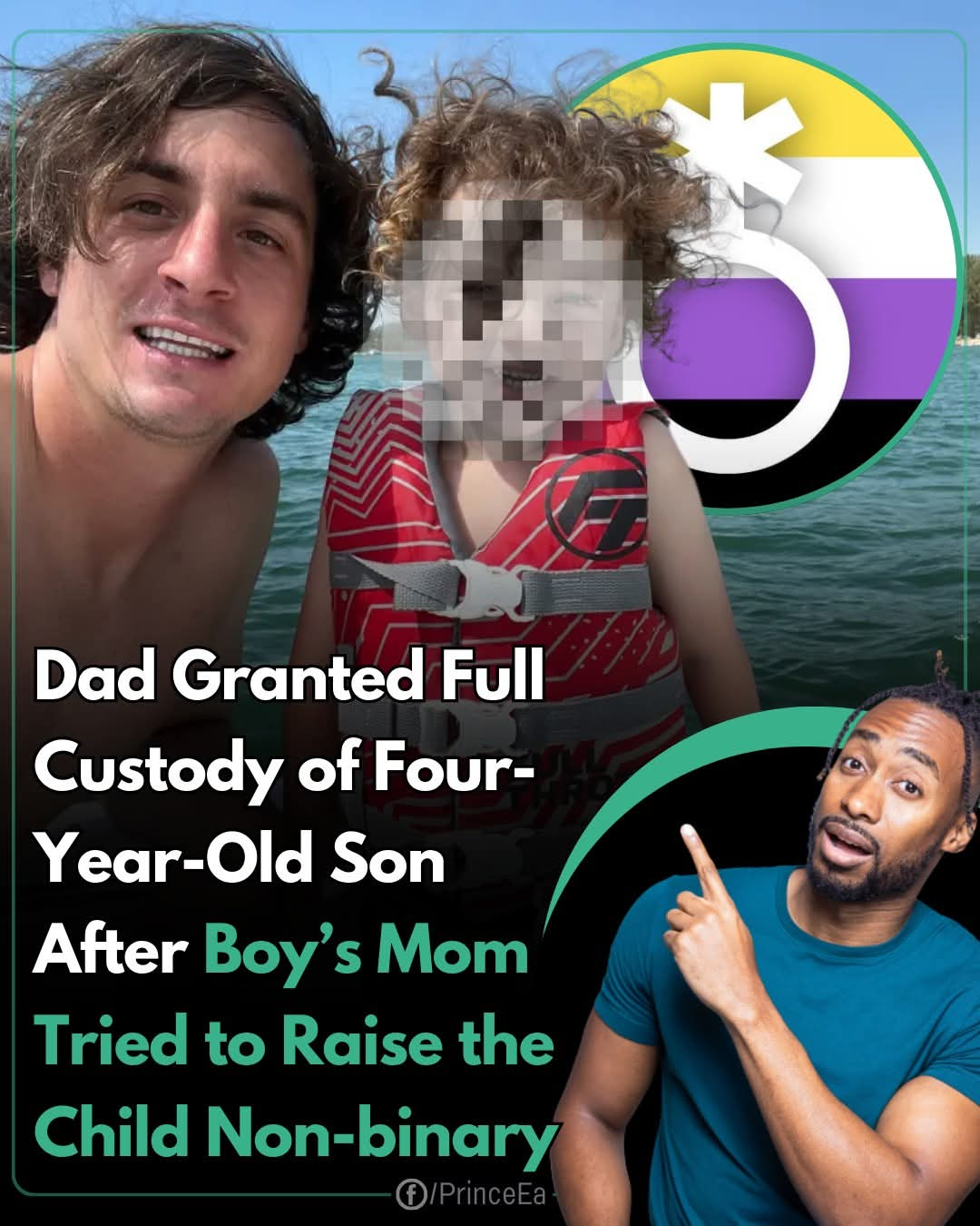 Dad Granted Full Custody of Four-Year-Old Son After Boy’s Mom Tried to Raise the Child Non-binary