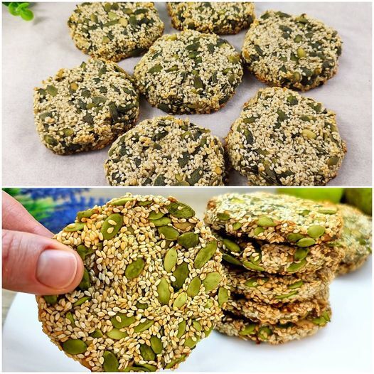 Gluten-Free Sesame Pumpkin Seed Cookies for Healthy Snacking