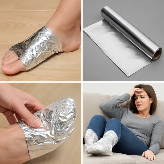 Aluminum Foil on Your Feet – Benefits and How to Use It