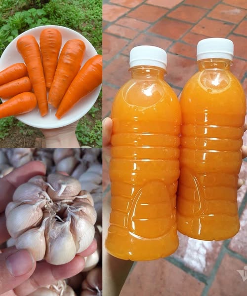 Carrot and Garlic Smoothie for Health and Wellness Benefits
