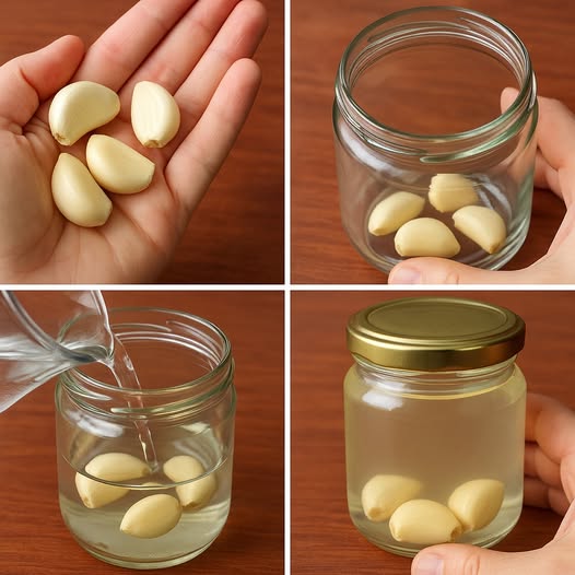 Soak 5 Cloves of Garlic in Water: A Simple Natural Remedy