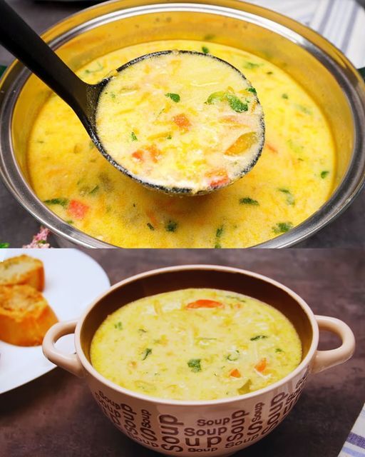 Creamy Vegetable Soup: Warm & Nutritious Recipe