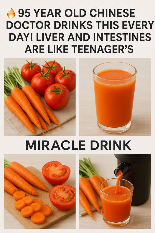Carrot & Tomato Juice: Morning Energy Elixir