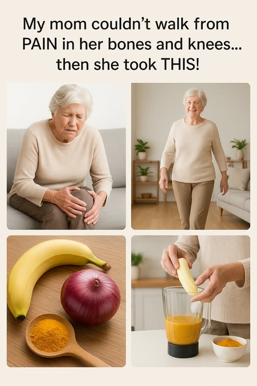 Turmeric-Banana-Onion Remedy for Natural Pain Relief