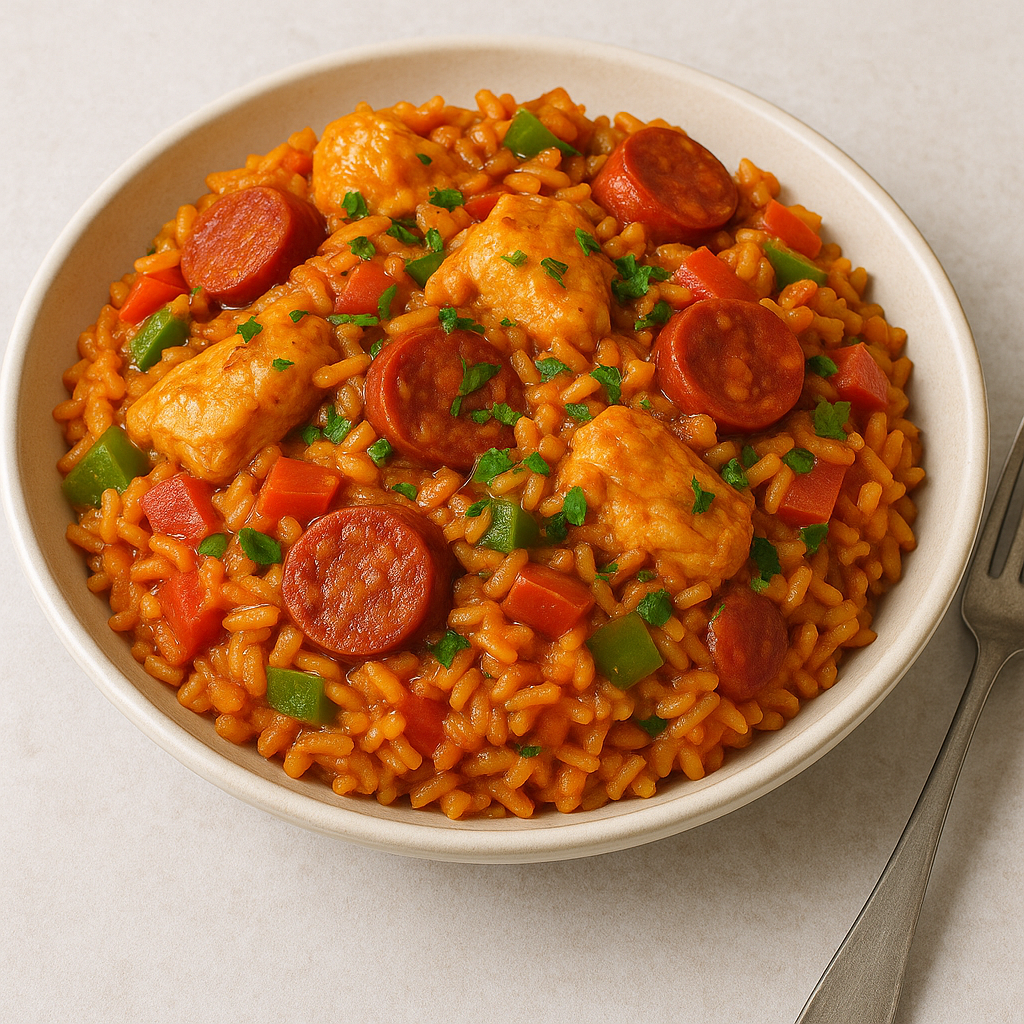Chicken & Chorizo Jambalaya – So Good, You’ll Forget It’s a Weeknight Meal