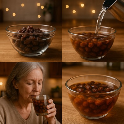 Soaked Raisin Water: A Simple Natural Remedy