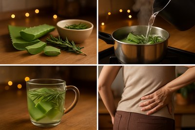Aloe Vera and Rosemary Detox: Cleanse Your Body Naturally