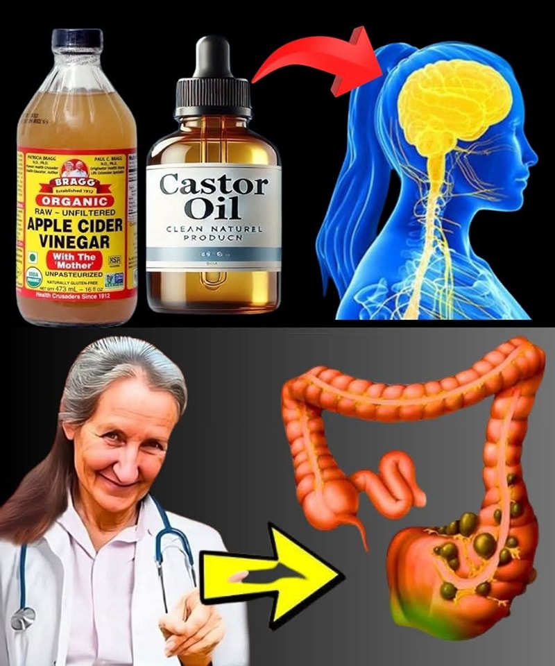 Powerful Duo: Castor Oil & Apple Cider Vinegar