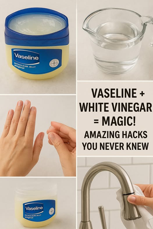 Vaseline + White Vinegar: The Ultimate Household Power Duo You’ve Been Missing