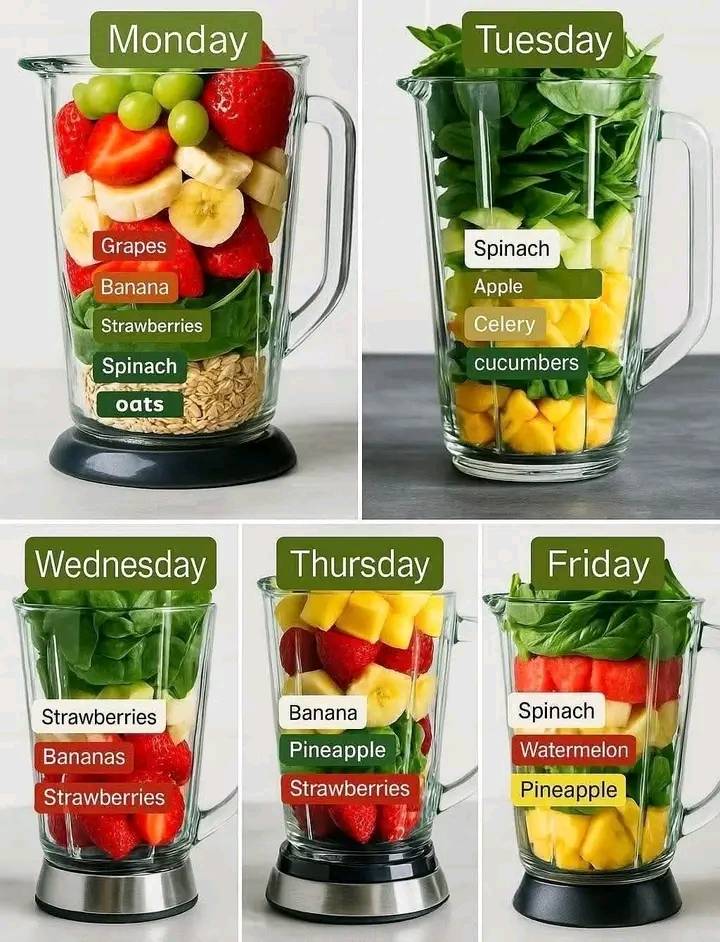 Fuel Your Week with Vibrant Smoothies