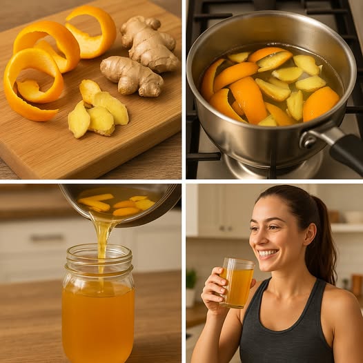 Don’t Toss Those Orange Peels! (Ginger Makes Them MAGIC)