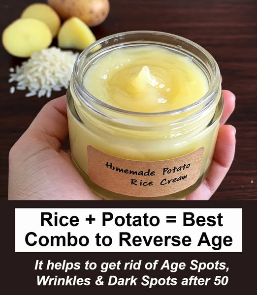 Rice & Potato Cream: Natural, Affordable Wrinkle Solution with Benefits